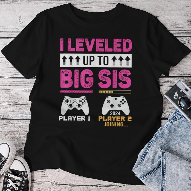 Big Sister Gifts, Leveled Up To Big Sister Shirts