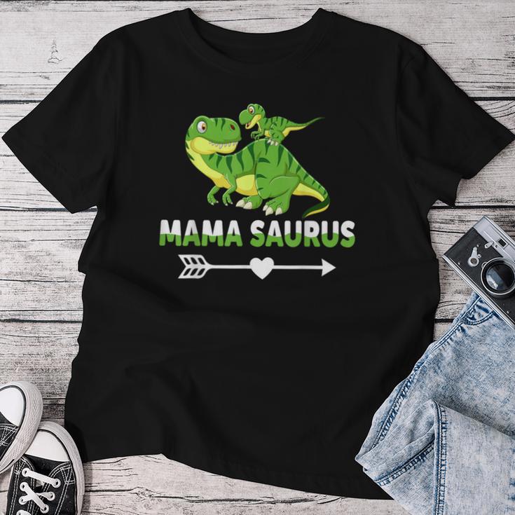 Mama Saurus Rex Idea Partner Look For Dino Fans T-shirt Frauen Lustige Geschenke