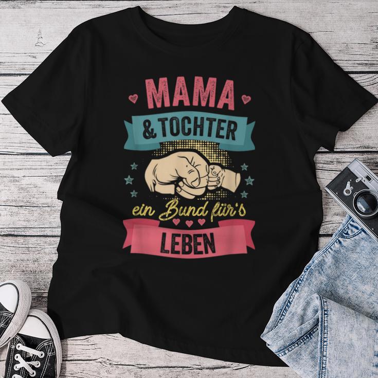 Mama And Tochter Ein Bund Für's Leben Mother's Day Proud Mum T-shirt Frauen Lustige Geschenke