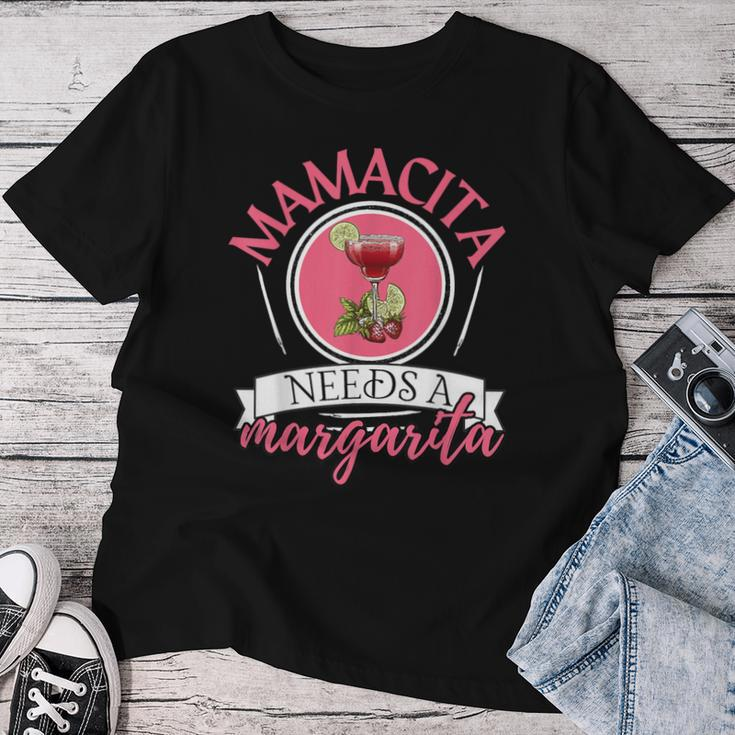 Mamacita Needs A Margarita Cinco De Mayo Tequila Cocktail Women T-shirt Funny Gifts