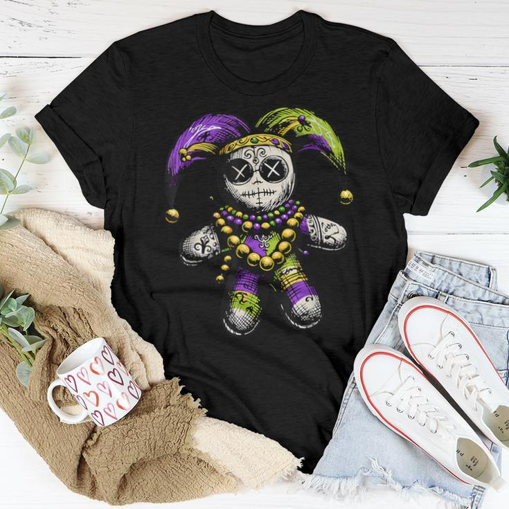Mardi Gras Witch Doctor Goth Voodoo Doll Costume Women T-shirt Funny Gifts