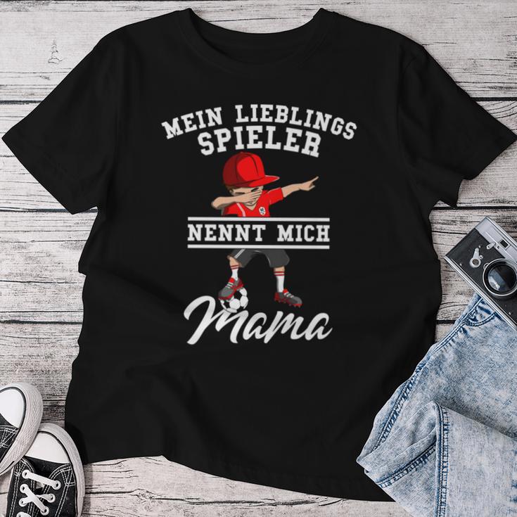 Mein Lieblings Spieler Nennt Mich Mama Football Mama T-shirt Frauen Lustige Geschenke