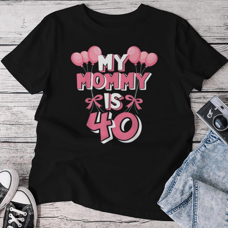 Meine Mama Ist 40 Jahre Alt Mutter Hat Ihr 40Th Birthday T-shirt Frauen Lustige Geschenke