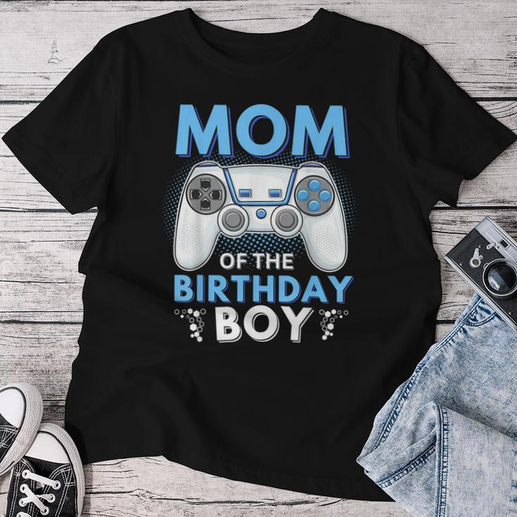 Mom Of The Birthday Boy Matching Video Gamer Birthday Women T-shirt Funny Gifts
