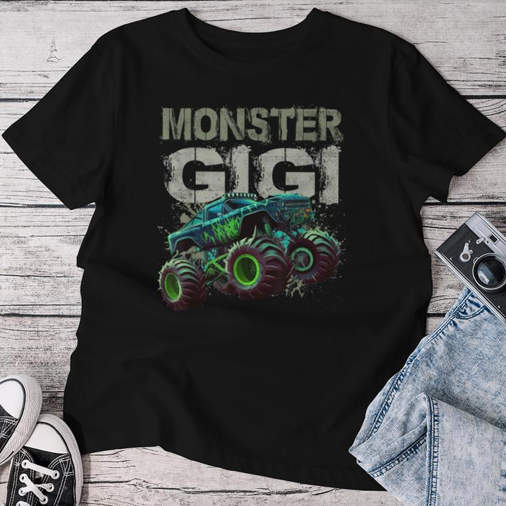 Monster Truck Gigi Family Matching Monster Truck Lovers Women T-shirt Unique Gifts
