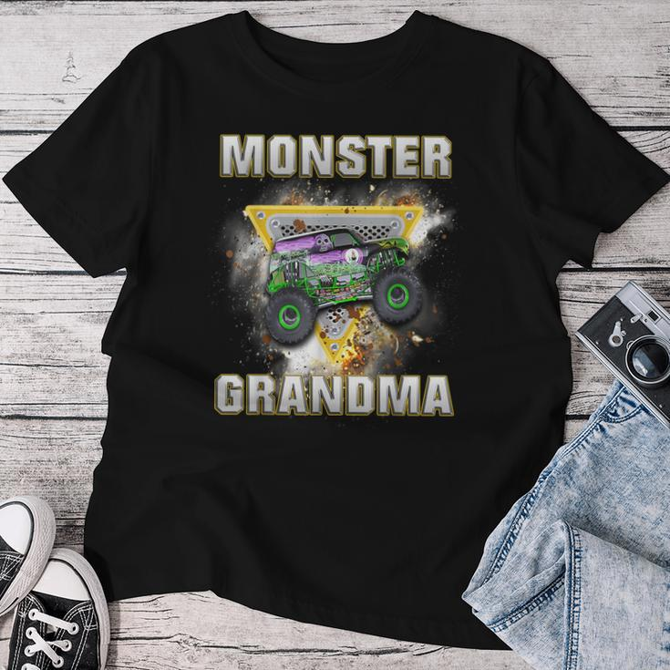 Monster Truck Grandma Monster Truck Are My Jam Truck Lovers Women T-shirt Funny Gifts