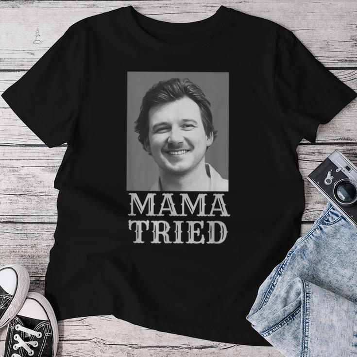 Morgan Hot April 2024 Nashville Mama Tried Shot Women T-shirt Unique Gifts