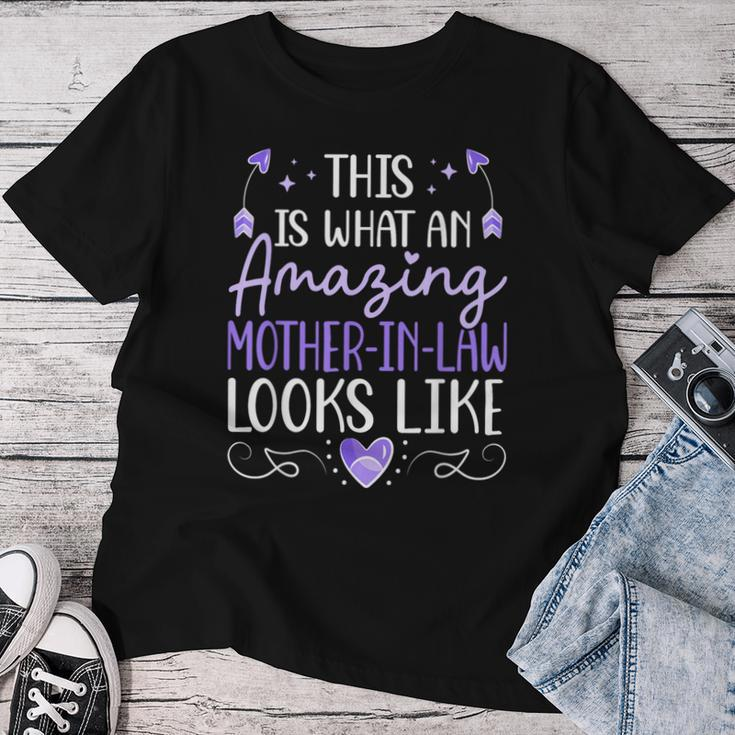 Mother In Law Mother's Day Amazing Mother In Law Women T-shirt Funny Gifts