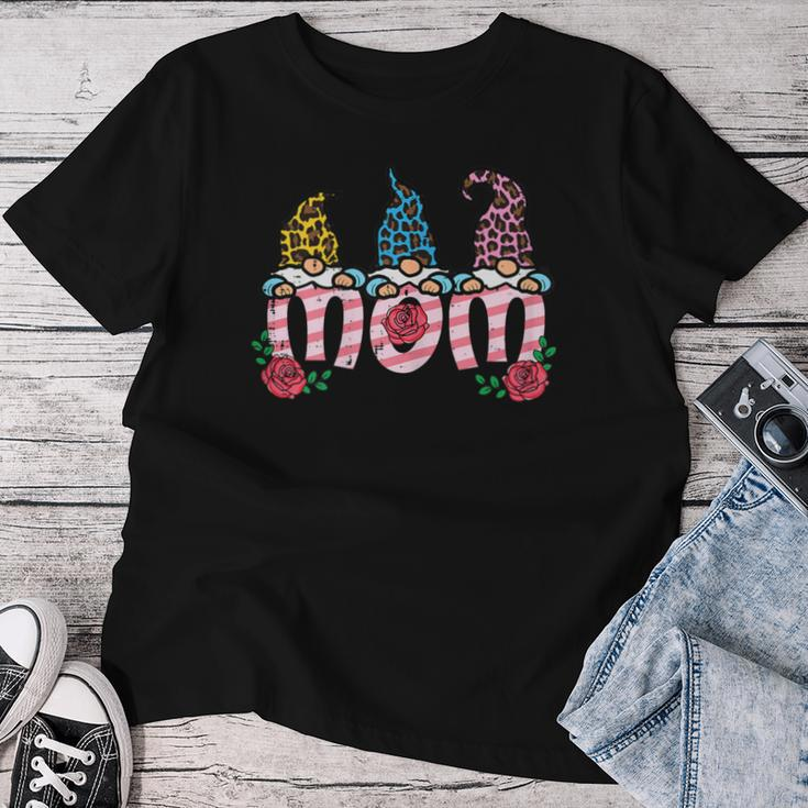 Gnomes Mom Cute Mama Mommy Floral Garden Women Women T-shirt Personalized Gifts