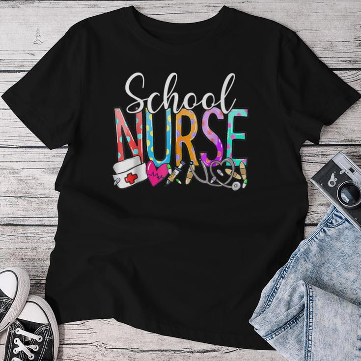 Nurse's Day School Nurse Appreciation Nurse Week 2024 Women Women T-shirt Funny Gifts