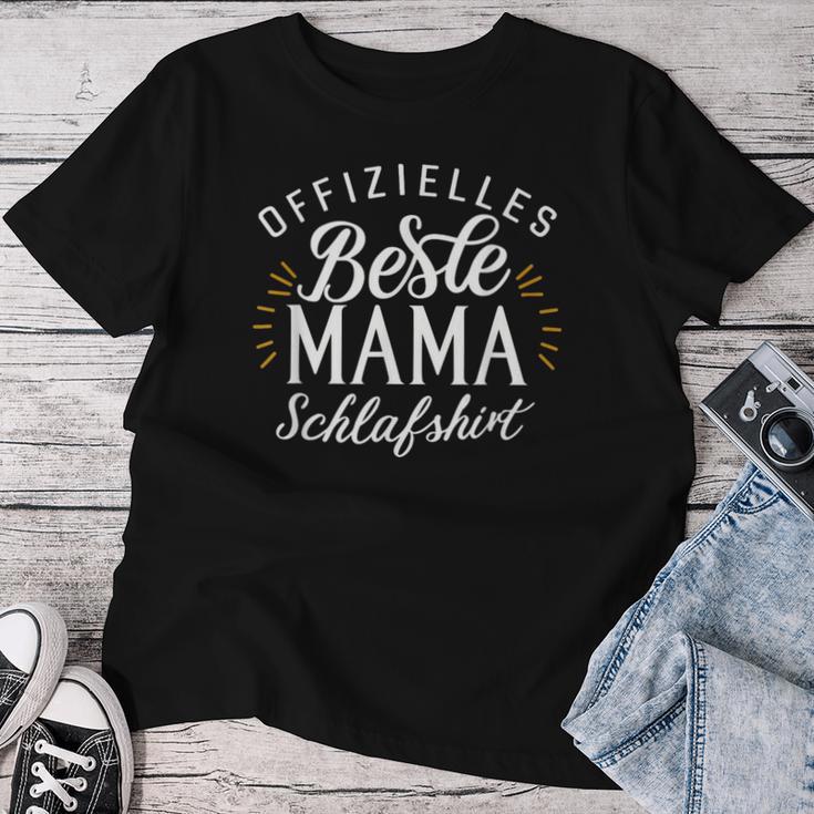 Offizielles Beste Mama-Schlaf Muttertag Lustig Mutter T-shirt Frauen Lustige Geschenke