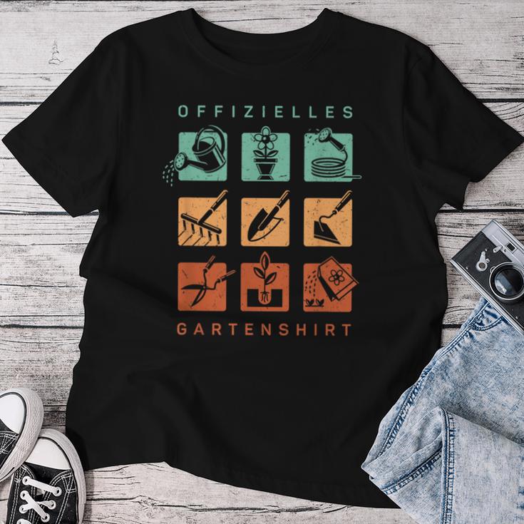 Offizielles Garten- Gärtner Mama Papa Hobbygärtner T-shirt Frauen Lustige Geschenke