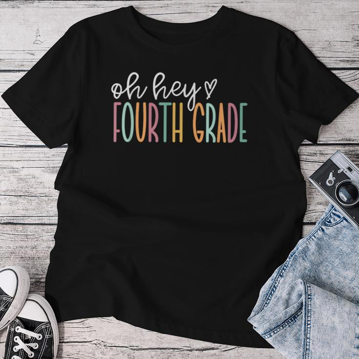 Oh Hey Fourth Grade Cute 4Th Grade Team Women T-shirt Personalized Gifts