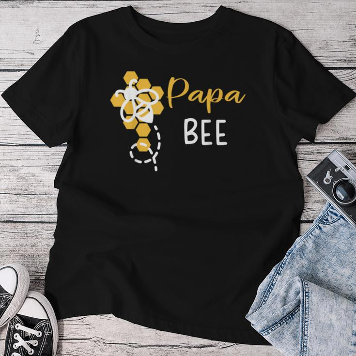 Papa Of The Bee 1St Birthday Outfit First Bee Day Family Women T-shirt Personalized Gifts