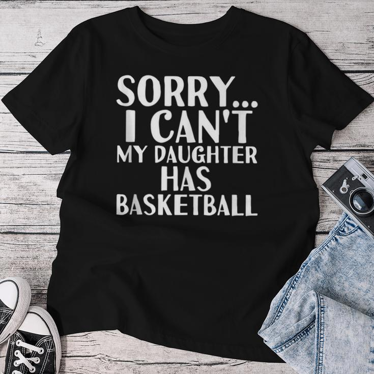 Papa Mama Meine Tochter Hat Basketball T-shirt Frauen Lustige Geschenke