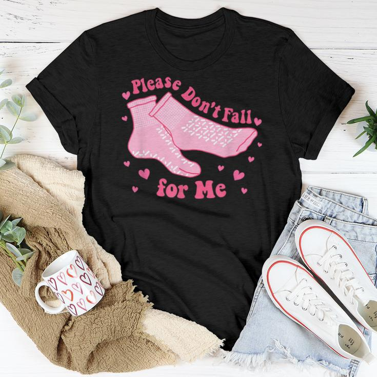 Please Don't Fall For Me Rn Pct Cna Nurse Valentine Costume Women T-shirt Personalized Gifts