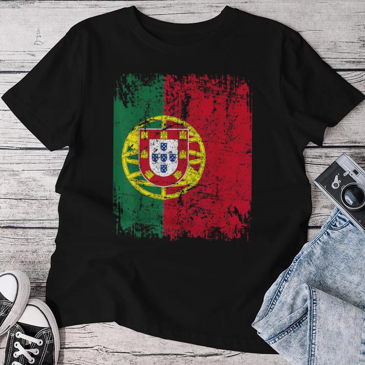 Portugal Flag Women's Children's Portugal T-shirt Frauen Lustige Geschenke