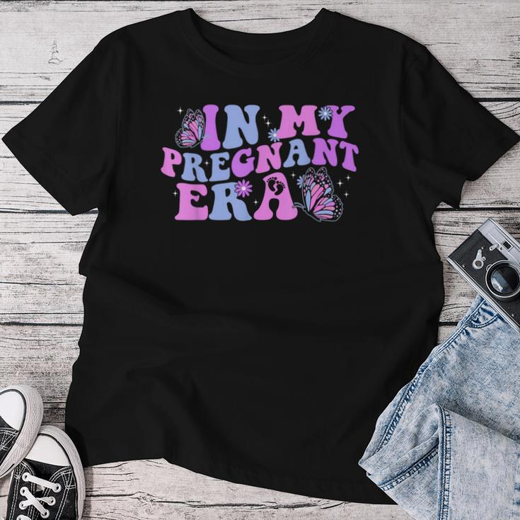 In My Pregnant Era In My Mom Era Pregnancy Announcement Women T-shirt Funny Gifts