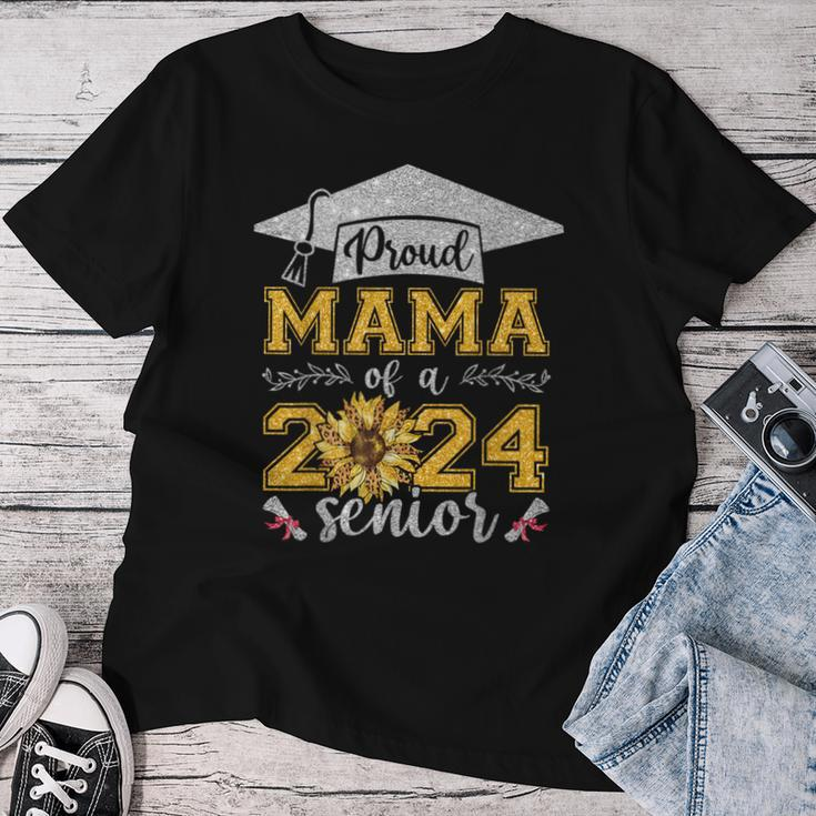 Proud Mama Of A Class Of 2024 Senior Graduate Women T-shirt Unique Gifts