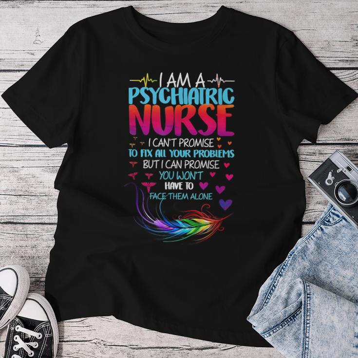 Psychiatric Nurse Week Rn Mental Health Nursing School Psych Women T-shirt Personalized Gifts