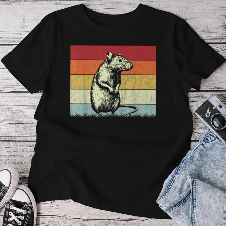 Rat Lovers Boys Girls Vintage Rat Retro Women T-shirt Funny Gifts