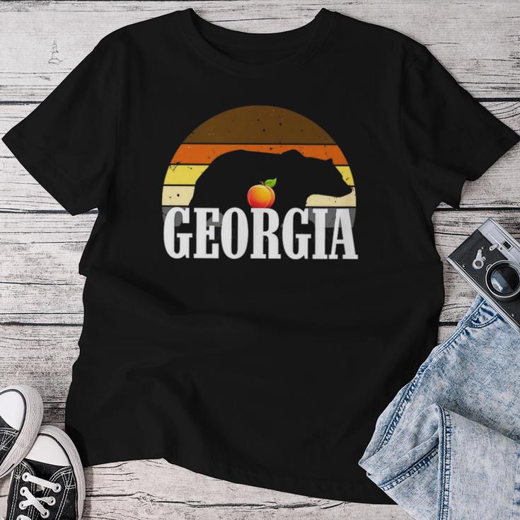 Schwuler Beefy Daddy Georgia Lgbtq Regenbogen Schwuler Papa Bear Pride T-shirt Frauen Lustige Geschenke