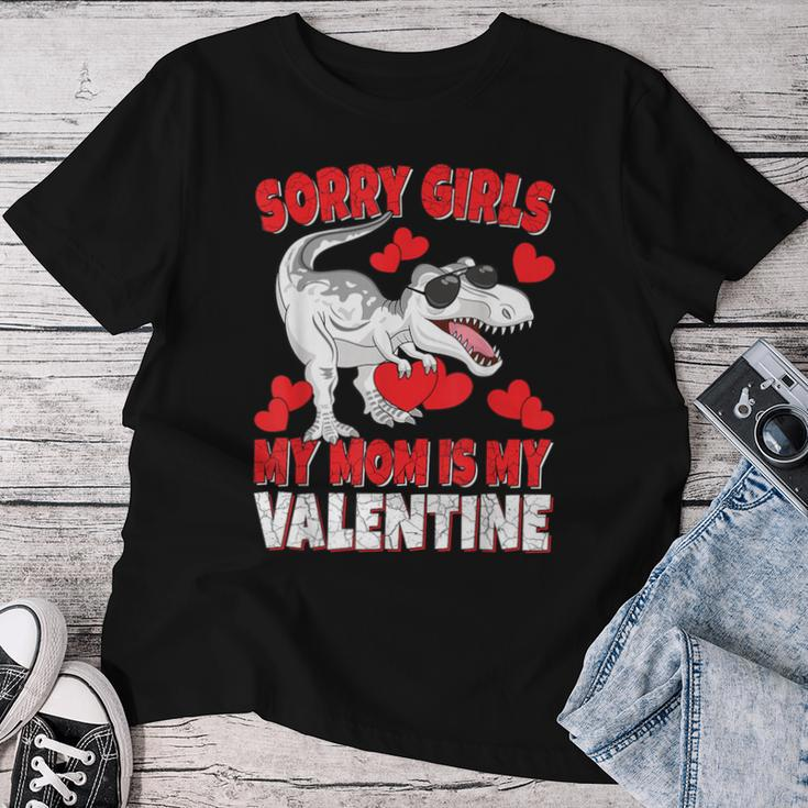 Sorry Girls My Mom Is My Valentine Valentine's Day Boy Women T-shirt Unique Gifts