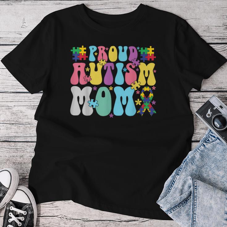 Stolze Autismus-Mama T-shirt Frauen Lustige Geschenke