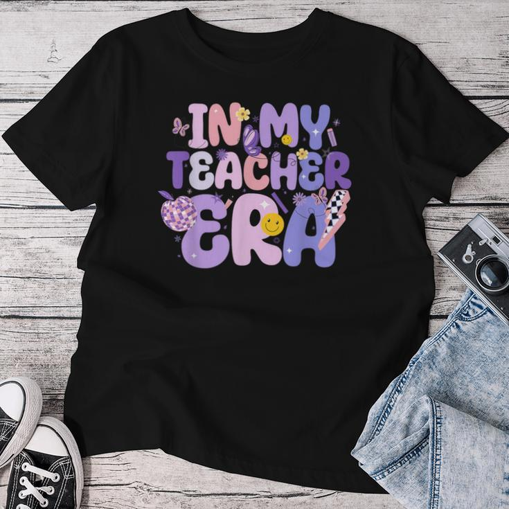 In My Teacher Era First Day Of School Back To School Retro Women T-shirt Funny Gifts