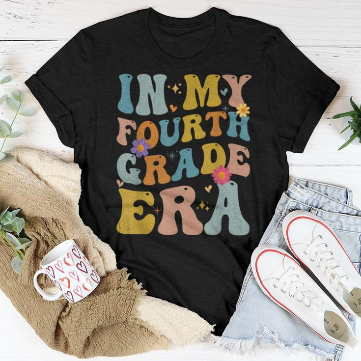 Teacher In My Fourth Grade Era Back To School 4Th Grade Women T-shirt Unique Gifts