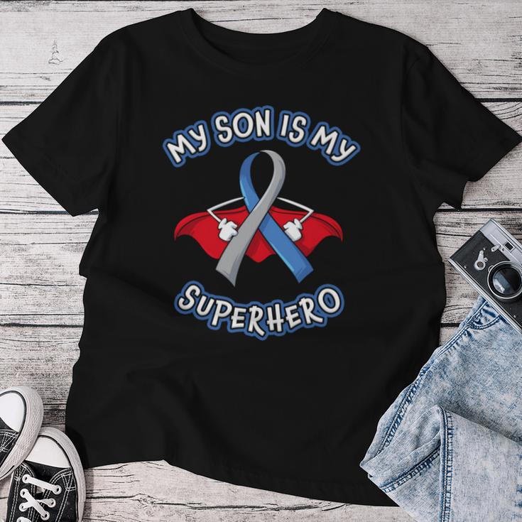 Typ 1 Diabetes Sohn Ist Mein Superhelden-Bewusstsein T1d Mama Papa T-shirt Frauen Lustige Geschenke