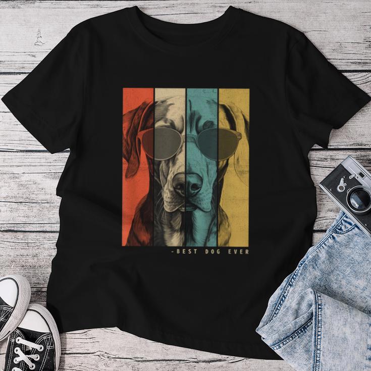 Vintage Weimaraner Hund Mama Papa Kinder Männer Frauen T-shirt Frauen Lustige Geschenke