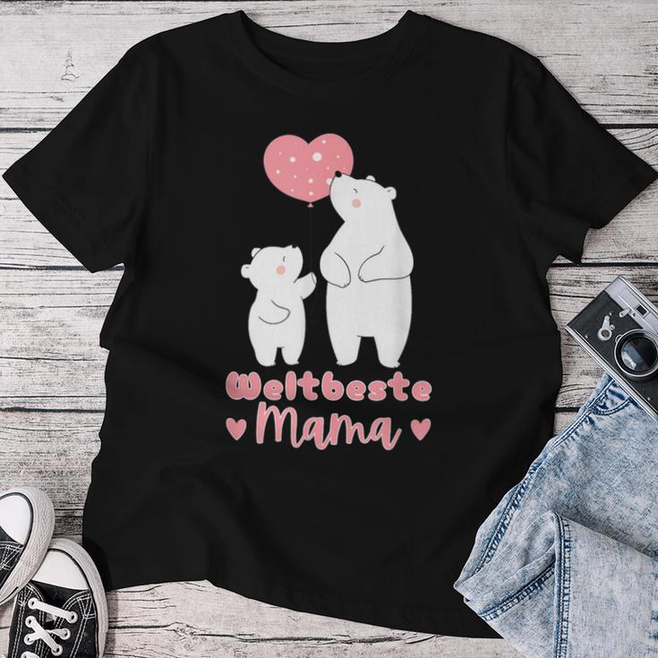 Weltbeste Mama 2024 Muttertag Bear T-shirt Frauen Lustige Geschenke