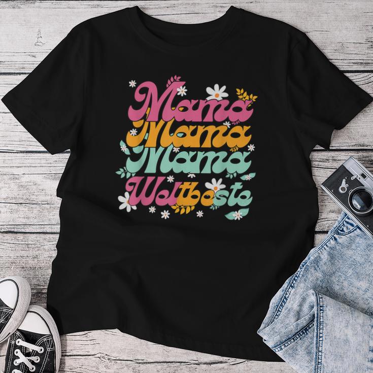 Weltbeste Mama 2024 Muttertag Blumen T-shirt Frauen Lustige Geschenke