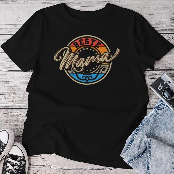 Women's Mama Ist Die Beste Mami Beste Mama Retro Best Mother T-shirt Frauen Lustige Geschenke