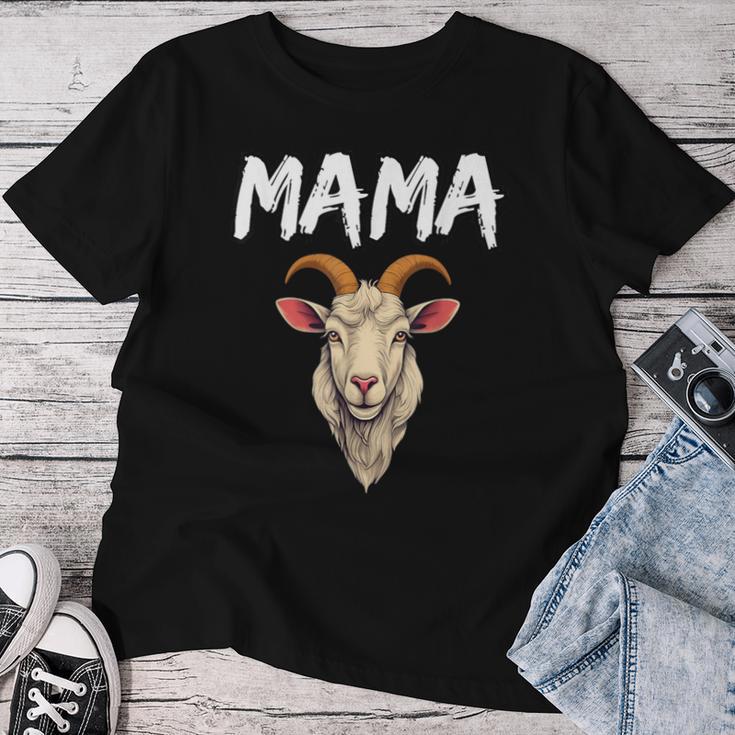 Ziege Muttertagsgeschenke Mama Tierliebhaber Geschenke Ziege Mama T-shirt Frauen Lustige Geschenke