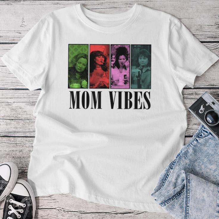 90’S Mom Vibes Vintage Retro Mom Life Mother Day Women T-shirt Unique Gifts
