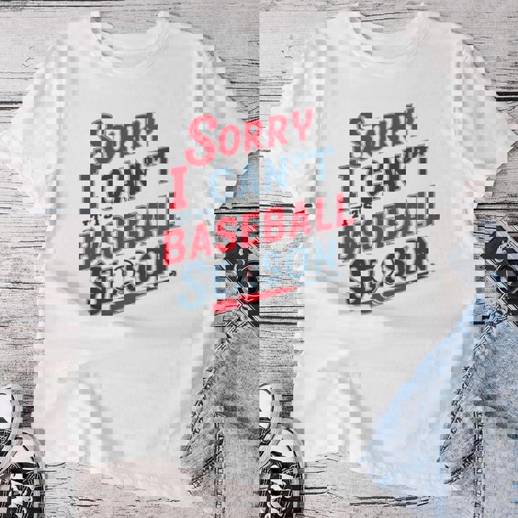 Baseball Season Fan T-shirt femme Cadeauxyz