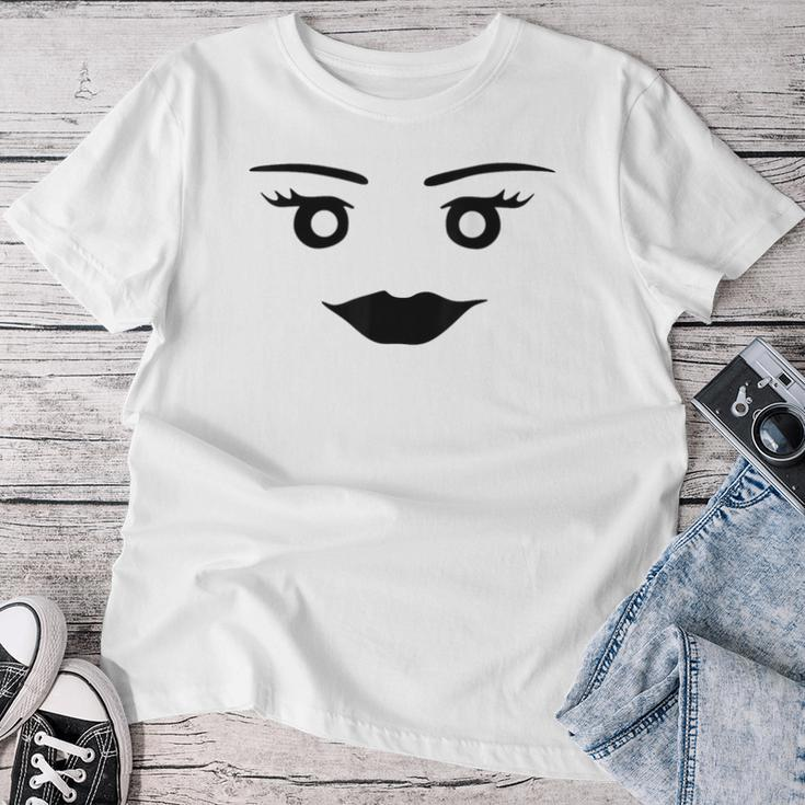 Block Brick Smile Face Minifigure Mom Master Builder Family Women T-shirt Personalized Gifts
