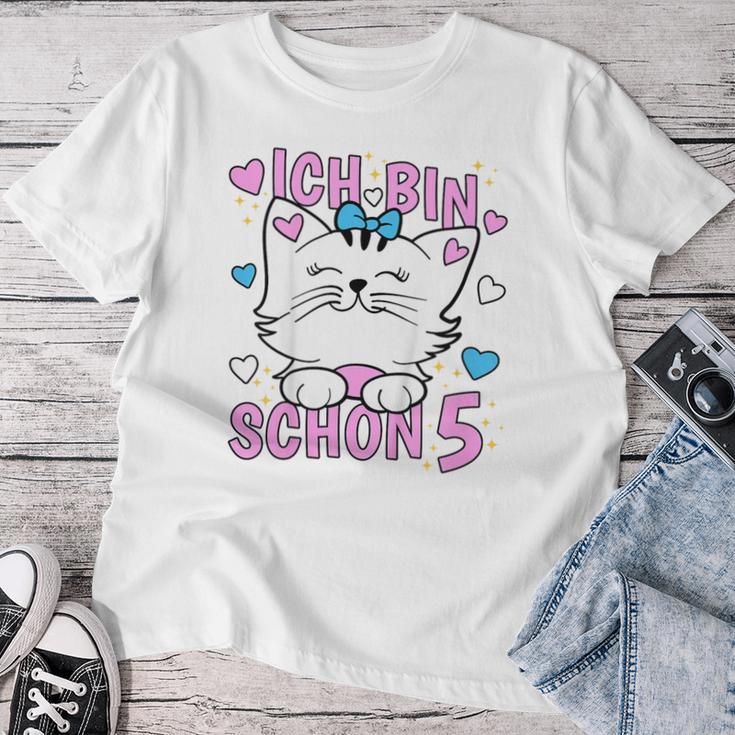 Children's Ich Bin Schon 5 Jahre Alt Ich Bin Schon 5 Years Old Girls T-shirt Frauen Lustige Geschenke