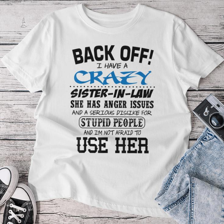 Crazy Sister Gifts, Sister In Law Shirts
