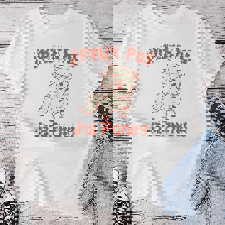 Badge 25mm J'Peux Pas J'Ai Aqua-Poney - Poney Boué - Humour Excuse