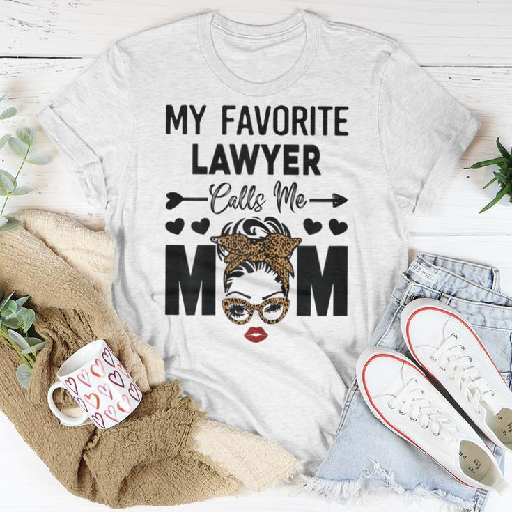 My Favorite Lawyer Calls Me Mom Women T-shirt Funny Gifts