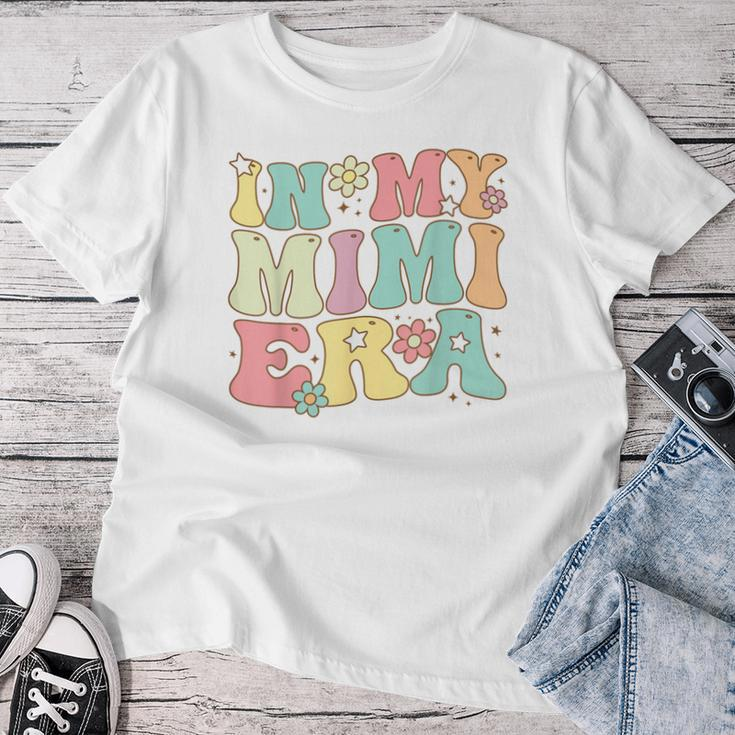 Groovy In My Mimi Era Retro Family Matching Grandmother Women T-shirt Personalized Gifts
