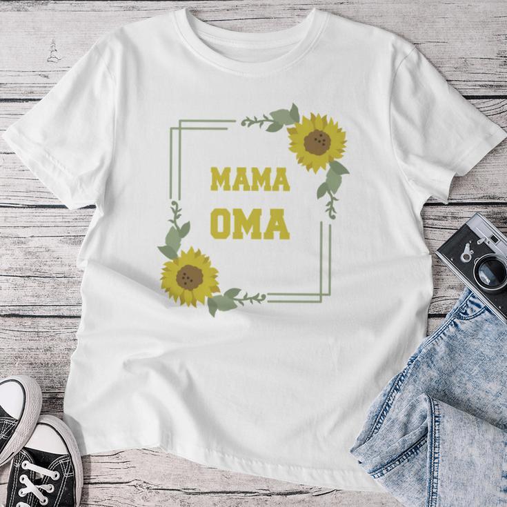 Ich Habe Zwei Titel Mama Und Oma Und Rocke Beide Omi T-shirt Frauen Lustige Geschenke