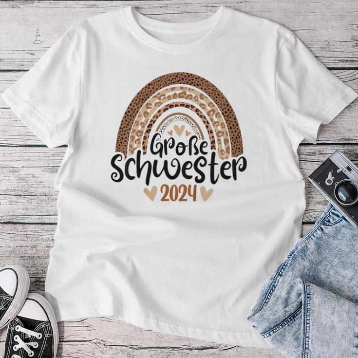 Kinder Ich Werde Große Schwester 2024 Announcement Pregnancy T-shirt Frauen Lustige Geschenke