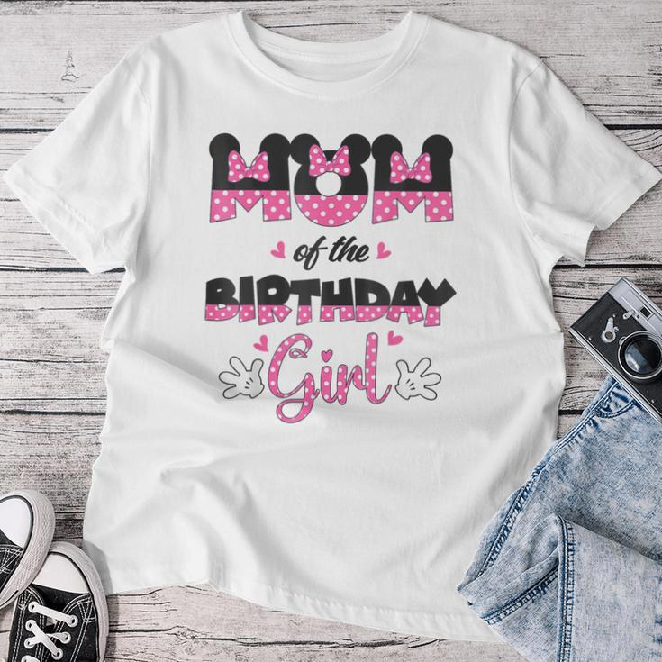 Mom And Dad Birthday Girl Mouse Family Matching Women T-shirt Unique Gifts