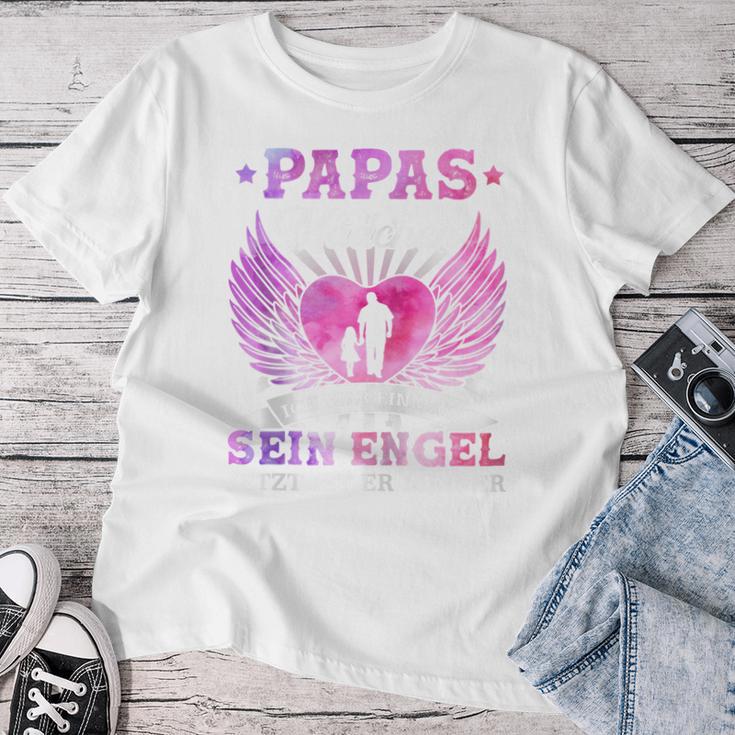 Papas Girl Ich War Einmal Sein Angel Jetzt Ist Er Meiner Hooded Jacket S T-shirt Frauen Lustige Geschenke