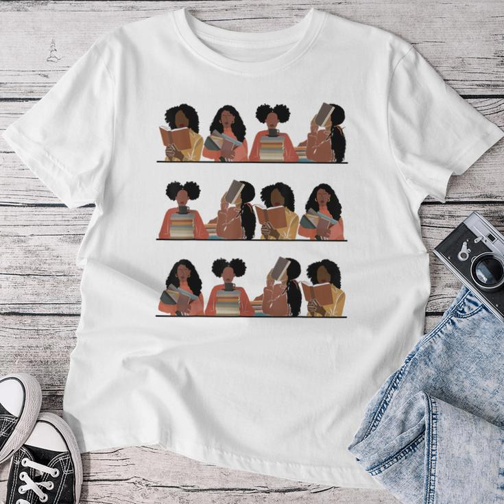 Pretty And Educated Black Read African American Bhm Women T-shirt Funny Gifts