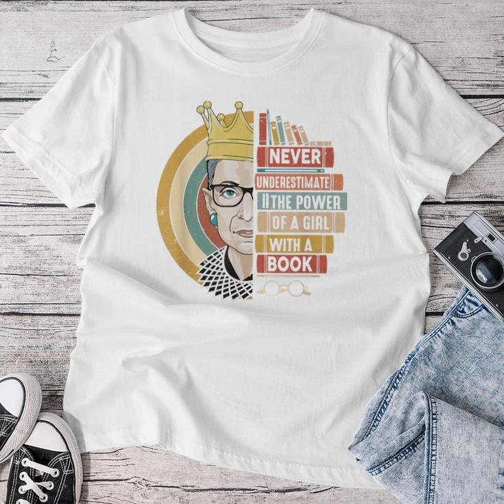 Quote Girl With Book Women Women T-shirt Personalized Gifts